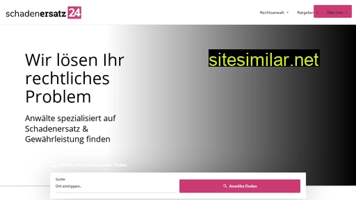 Schadenersatz24 similar sites
