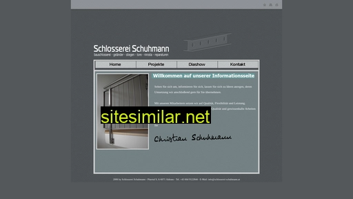 Schlosserei-schuhmann similar sites