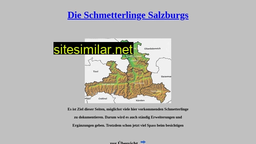schmetterlinge-salzburg.at alternative sites