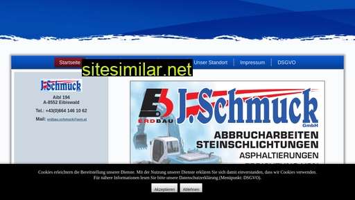 schmuck-erdbau.at alternative sites