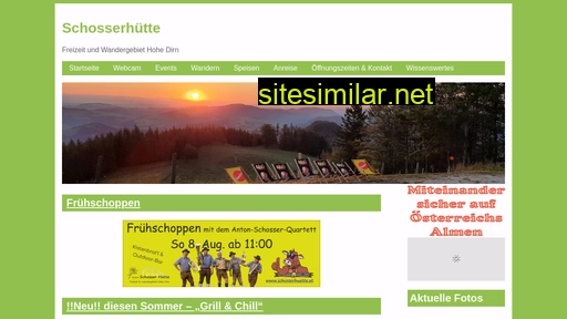 Schosserhuette similar sites