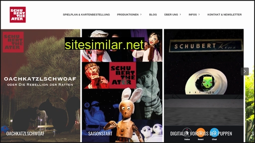 schuberttheater.at alternative sites