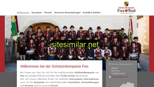schuetzen-fiss.at alternative sites