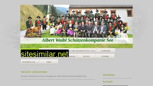 schuetzenkompanie-see.at alternative sites