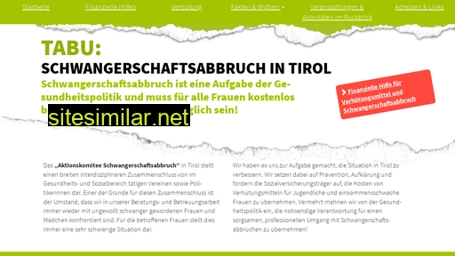 schwangerschaftsabbruch-tirol.at alternative sites