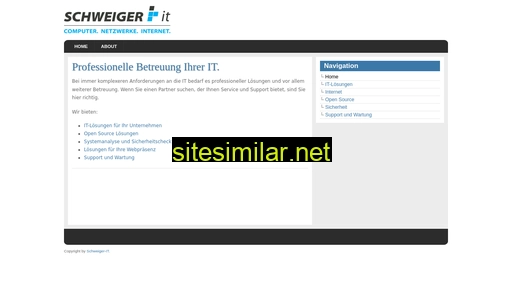 Schweiger-it similar sites