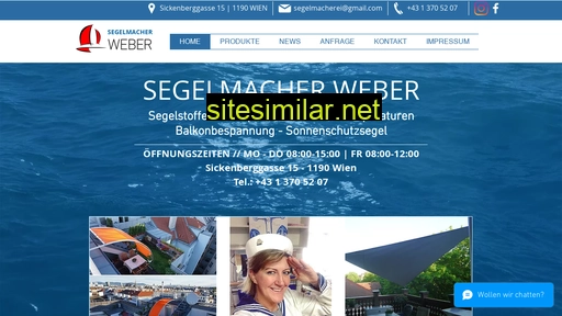 segelmacher-weber.at alternative sites