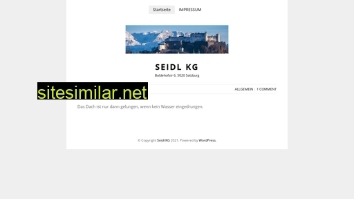 seidl-kg.at alternative sites