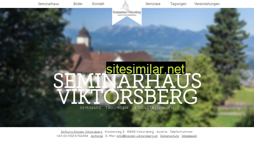 seminarhaus-viktorsberg.at alternative sites