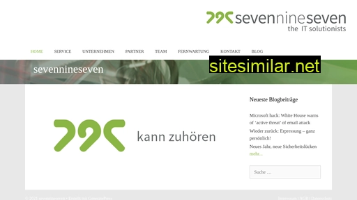 sevennineseven.at alternative sites