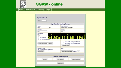 Sgaw-online similar sites