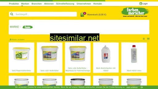 shop.farbenmorscher.at alternative sites
