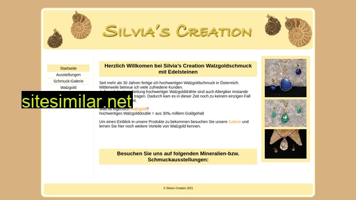 silvias-creation.at alternative sites