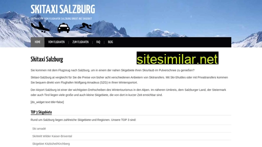 skitaxi-salzburg.at alternative sites