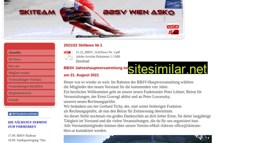 skiteam-bbsv.at alternative sites