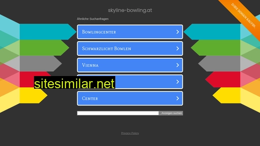 skyline-bowling.at alternative sites