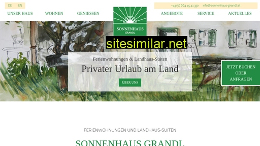 sonnenhaus-grandl.at alternative sites