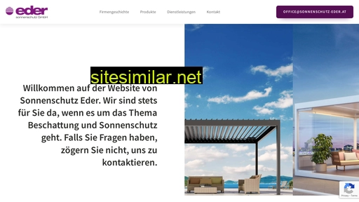 sonnenschutz-eder.at alternative sites