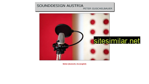sounddesign-austria.at alternative sites