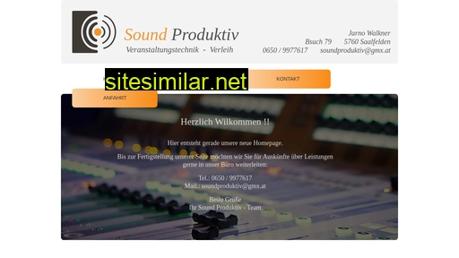 soundproduktiv.at alternative sites