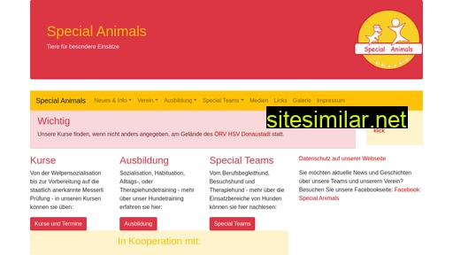 Special-animals similar sites