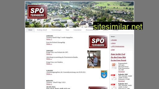 Spoe-ternberg similar sites