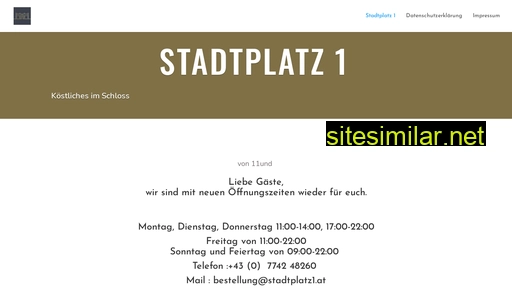 stadtplatz1.at alternative sites