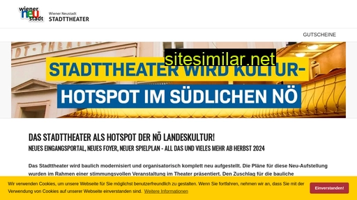 stadttheater.wiener-neustadt.at alternative sites