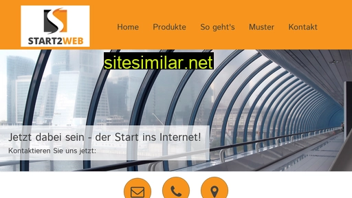 Start2web similar sites