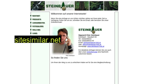 steinbauer-holz.at alternative sites