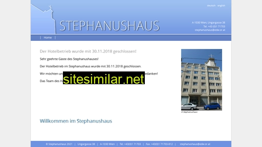 stephanushaus.at alternative sites