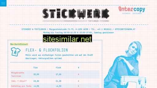 stickwerk.at alternative sites
