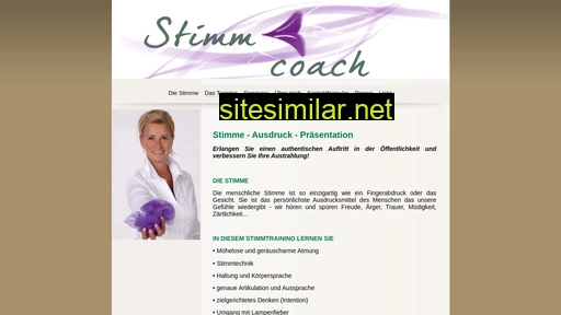 stimmcoach.at alternative sites