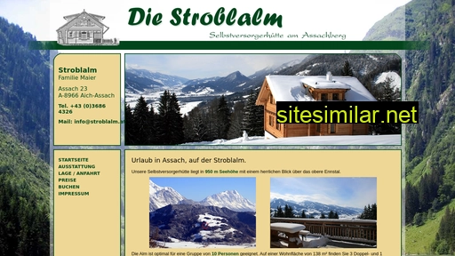 stroblalm.at alternative sites