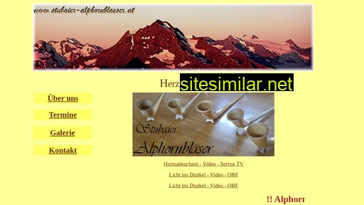 Stubaier-alphornblaeser similar sites
