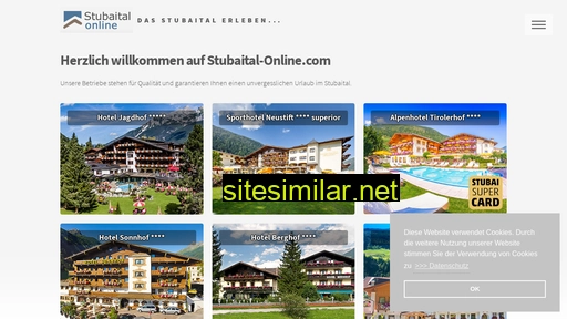 stubaiergletscherhotels.at alternative sites