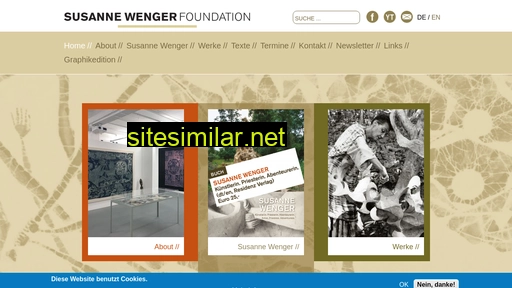 Susannewengerfoundation similar sites