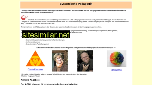 Systemische-paedagogik similar sites