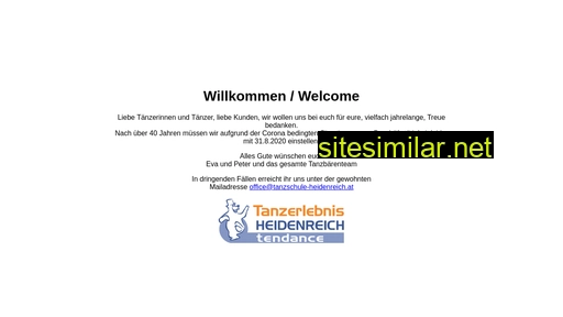 tanzschule-heidenreich.at alternative sites