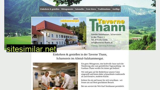 taverne-thann.at alternative sites