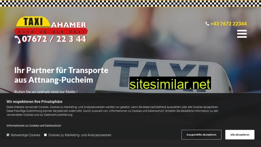Taxi-ahamer similar sites