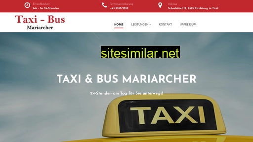 taxi-mariarcher.at alternative sites
