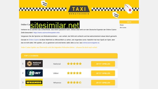 Taxi-weratschnig similar sites