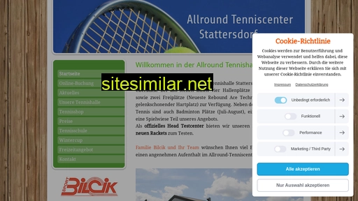 tennishalle-stattersdorf.at alternative sites