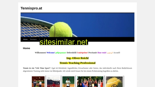 Tennispro similar sites