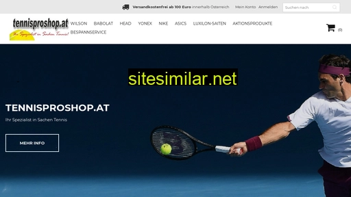 tennisproshop.at alternative sites