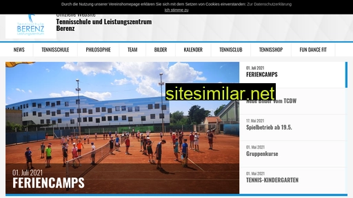 tennisschule-berenz.at alternative sites