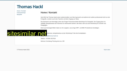 thomas-hackl.at alternative sites