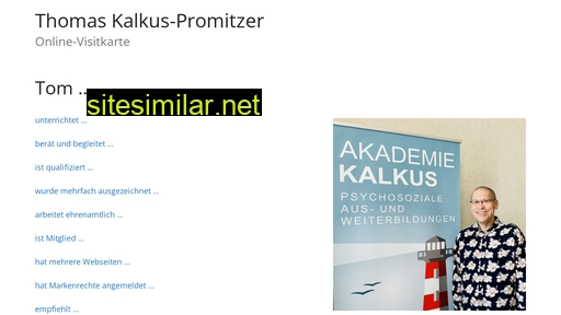 Thomas-kalkus-promitzer similar sites