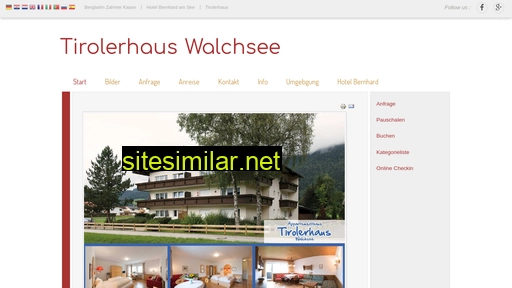 Tirolerhaus-walchsee similar sites